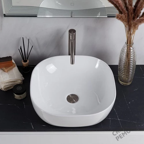 Фото Раковина накладная BelBagno BB1301 42.5 см купить в Нижнем Новгороде: цена, описание, фото. Интернет-магазин 5