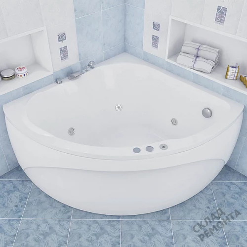 Фото Ванна акриловая Aquanet Fregate 120*120  купить в Нижнем Новгороде: цена, описание, фото. Интернет-магазин 4