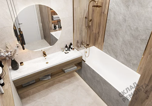 Фото Керамогранит матовый Alma Ceramica Риалто GFU04RLT04R бежевый 600*600*9 – купить в Нижнем Новгороде: цена, описание, фото. Интернет-магазин 3