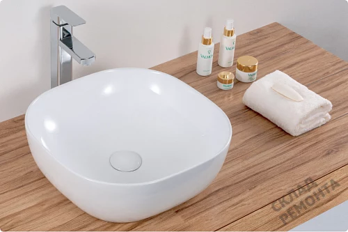 Фото Раковина накладная BelBagno BB1301 42.5 см купить в Нижнем Новгороде: цена, описание, фото. Интернет-магазин 3