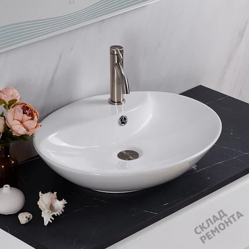 Фото Раковина накладная BelBagno BB1370 55.5 см купить в Нижнем Новгороде: цена, описание, фото. Интернет-магазин 5