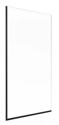 Шторка для ванны Triton Статик-Блэк 8 мм черный 140*50