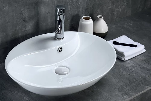 Фото Раковина накладная BelBagno BB1370 55.5 см купить в Нижнем Новгороде: цена, описание, фото. Интернет-магазин 4