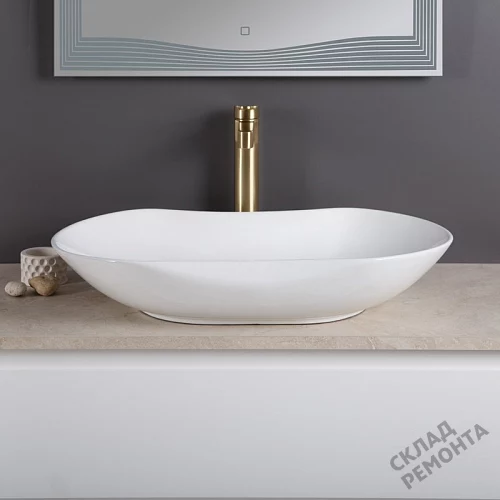 Фото Раковина накладная BelBagno BB1334, 66,5 см купить в Нижнем Новгороде: цена, описание, фото. Интернет-магазин 3