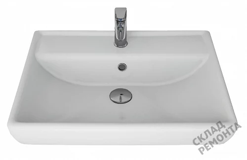 Фото Раковина на тумбу Dreja Q 60 191638, 60 см купить в Нижнем Новгороде: цена, описание, фото. Интернет-магазин 3