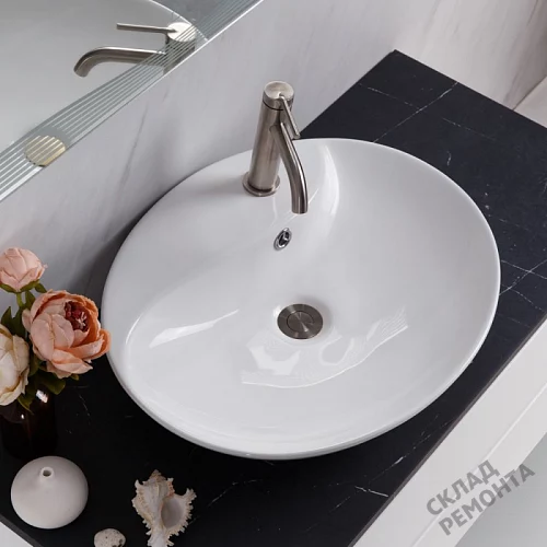 Фото Раковина накладная BelBagno BB1370 55.5 см купить в Нижнем Новгороде: цена, описание, фото. Интернет-магазин 7